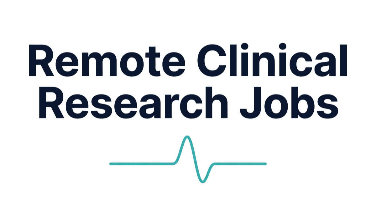 Abstract illustration of clinical trial data flowing between a research site and a home office on a light background